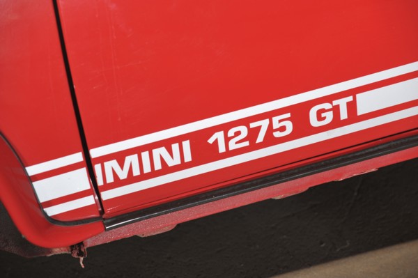 Austin Mini 1275 GT 1980. Artist: Simon Clay.