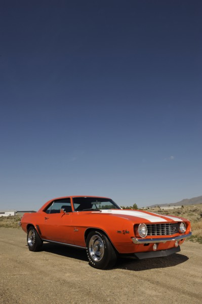 Chevrolet Camaro Z28 1969. Artist: Simon Clay.