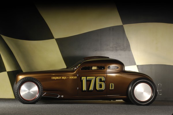 Chrisman Bonneville coupe 331 1951. Artist: Simon Clay.