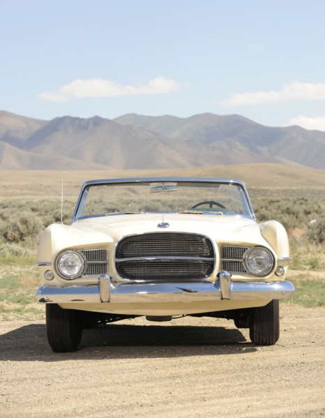 Dual Ghia 1957. Artist: Simon Clay.