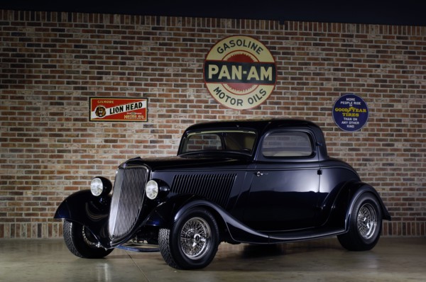 Ford Coupe Custom 1934. Artist: Simon Clay.