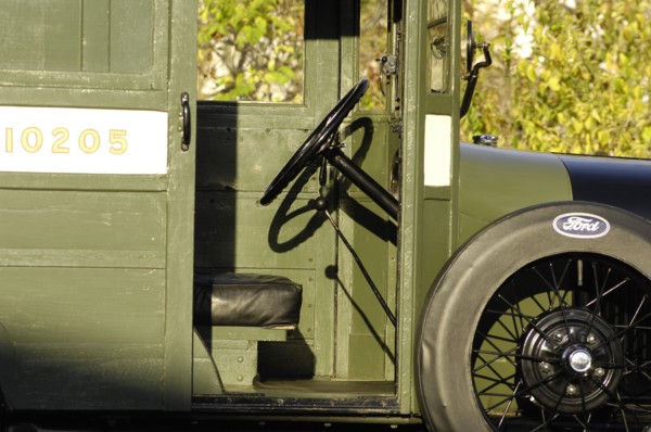 Ford Delivery van 1929. Artist: Simon Clay.