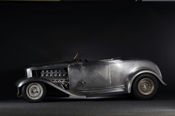 Ford Hot rod custom metal body 1934. Artist: Simon Clay.