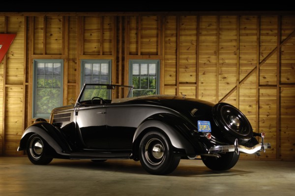 Ford Radster 1937. Artist: Simon Clay.