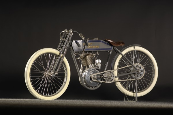 Harley Davidson Racer 1913. Artist: Simon Clay.
