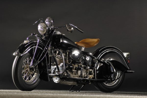 Indian four IOE inline four 1940. Artist: Simon Clay.