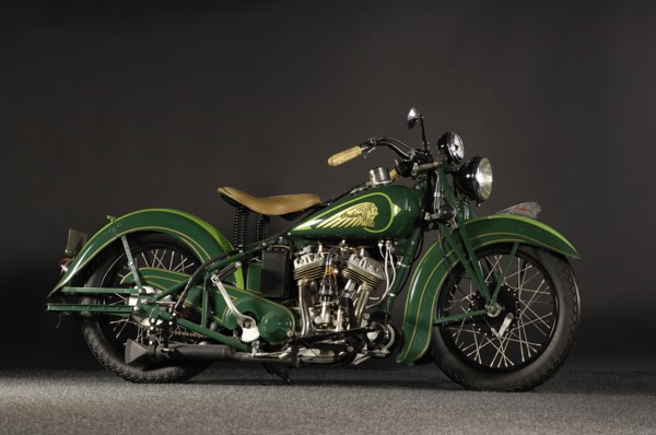 Indian sport Scout 1937. Artist: Simon Clay.