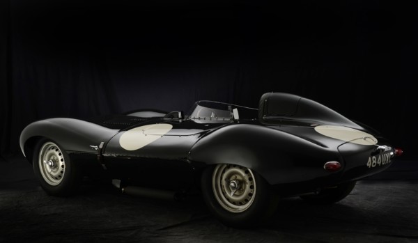 Jaguar D type 1956. Artist: Simon Clay.