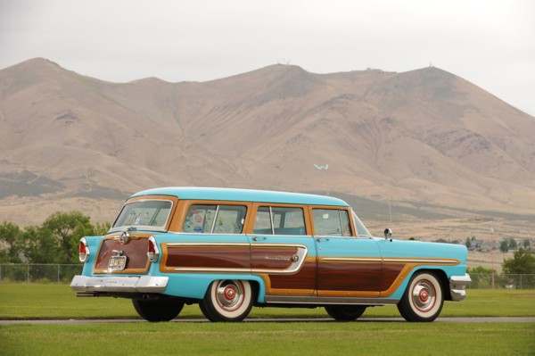 Mercury Monterey station wagon 1955. Artist: Simon Clay.