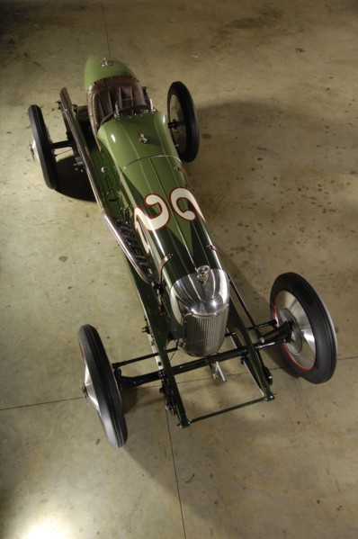 MILLER 122 supercharged 1923. Artist: Simon Clay.