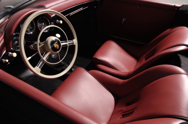 1956 Porsche Spyder - James Dean replica. Artist: Simon Clay.