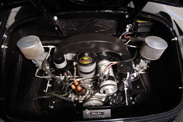 1956 Porsche Spyder - James Dean replica. Artist: Simon Clay.