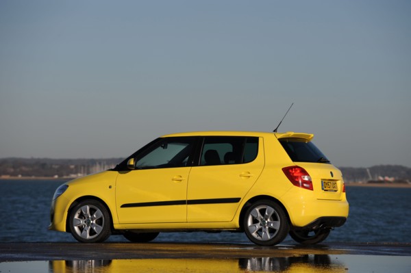 SKODA Fabia 2007. Artist: Simon Clay.