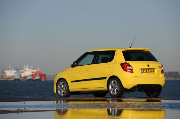 SKODA Fabia 2007. Artist: Simon Clay.