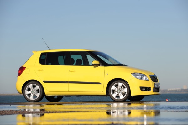 SKODA Fabia 2007. Artist: Simon Clay.