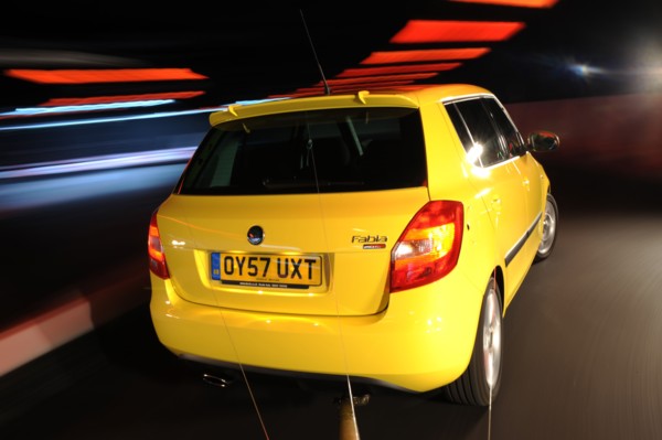 SKODA Fabia 2007. Artist: Simon Clay.