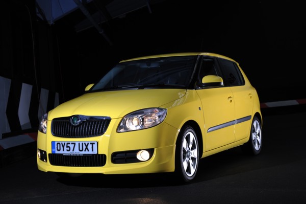 SKODA Fabia 2007. Artist: Simon Clay.