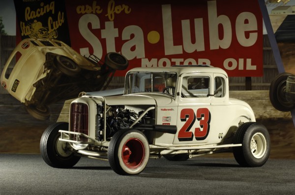 Ford short track jalopy coupe 1932. Artist: Simon Clay.