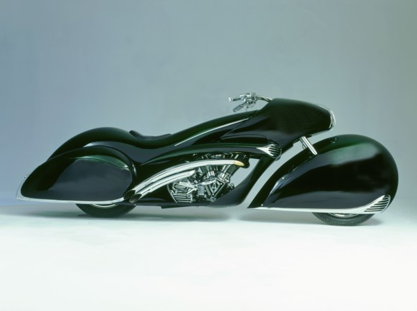 1996 Harley Davidson by Battistinis custom conversions. Artist: Unknown.