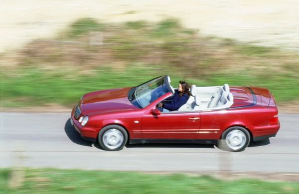 1999 Mercedes Benz CLK 320 cabriolet. Artist: Unknown.