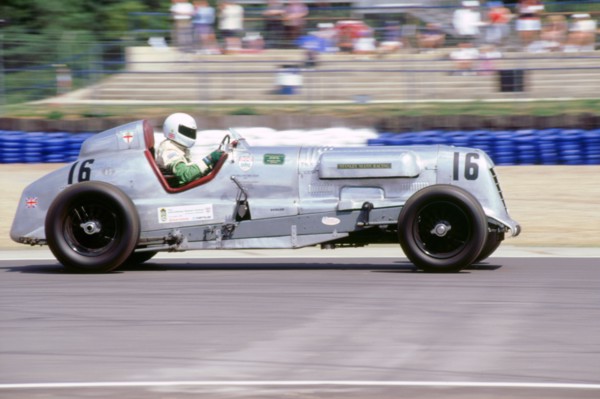 1927 Bentley.Coys historic festival.Silverstone. Artist: Unknown.