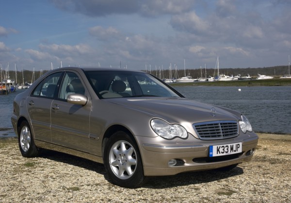 2002 Mercedes Benz  C220 cdi. Artist: Unknown.