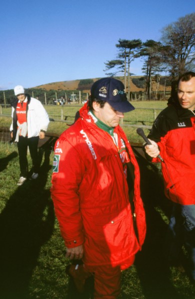 Carlos Sainz 1999 Network Q rally. Artist: Unknown.