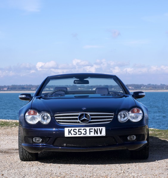 2003 Mercedes Benz SL55 AMG. Artist: Unknown.