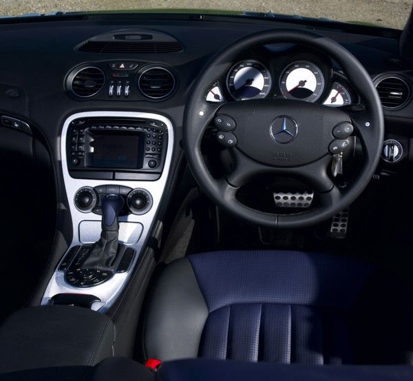 2003 Mercedes Benz SL55 AMG. Artist: Unknown.