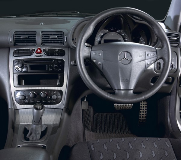 2003 Mercedes Benz C200k Coupe. Artist: Unknown.