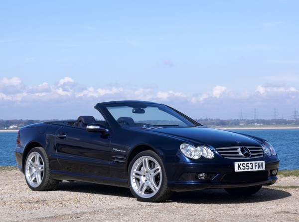2003 Mercedes Benz SL55 AMG. Artist: Unknown.