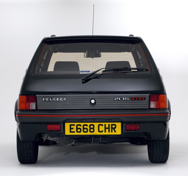 1987 Peugeot 205 GTI 1.6. Artist: Unknown.