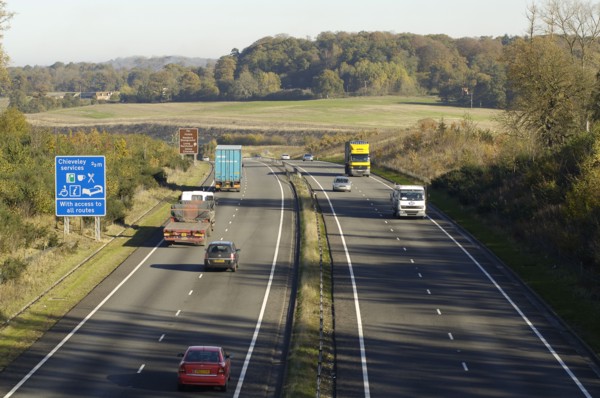 A34 South of Chievely Services 2005 Artist: Unknown.
