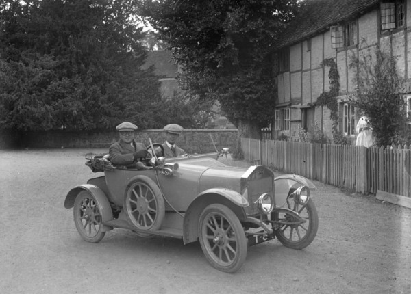 Singer Open 2-seater car. Artist: Bill Brunell.