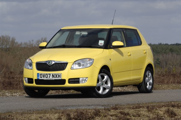 2008 Skoda Fabia 2. Artist: Unknown.
