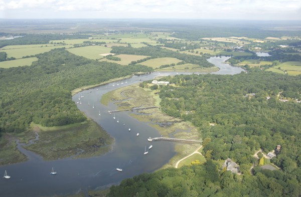 Beaulieu Aerial shots. Artist: Unknown.