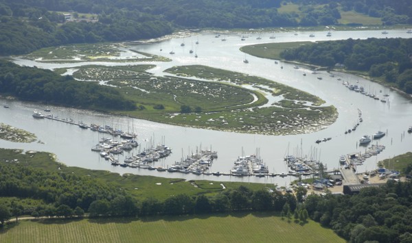 Beaulieu Aerial shots. Artist: Unknown.