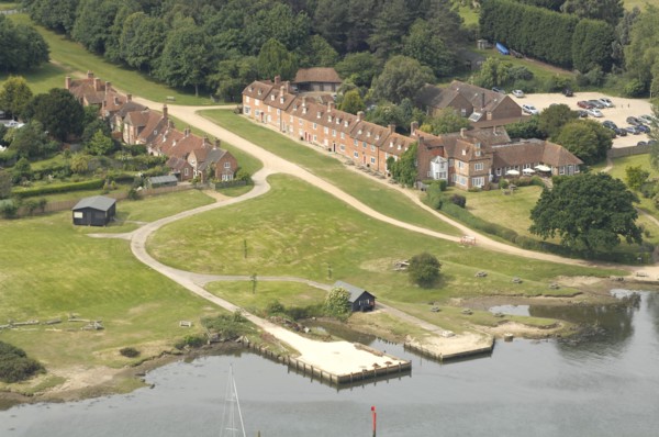 Beaulieu Aerial shots. Artist: Unknown.