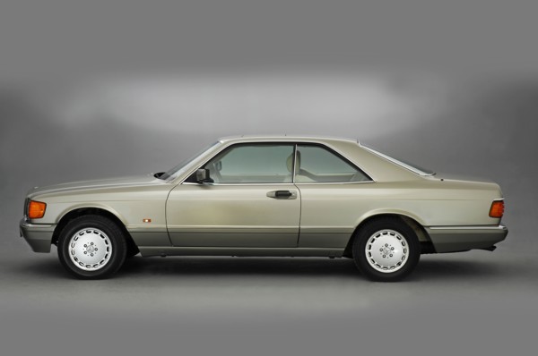 1990 Mercedes Benz 500 SEC. Artist: Unknown.