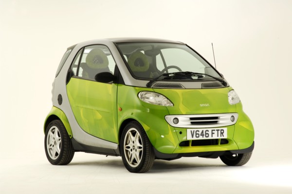 2001 Smart car Artist: Unknown.