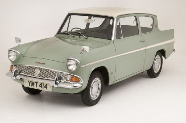 1966 Ford Anglia Super 105E Artist: Unknown.