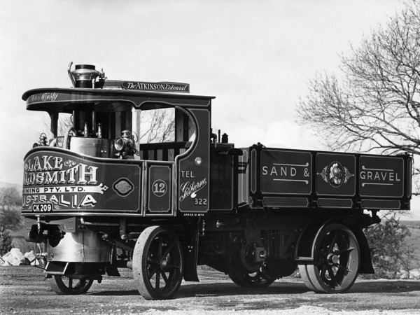 1920's Atkinson Steam Wagon Artist: Unknown.