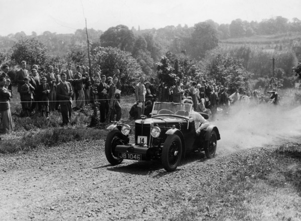 MG K3 Magnette prototype, Amersham hill climb