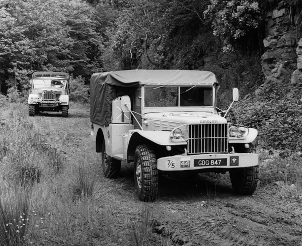 1943 Dodge military weapons carrier Artist: Unknown.
