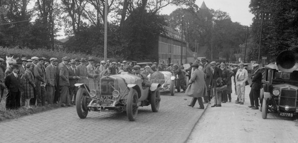 Georges Irat of Ernest Andre at the Boulogne Motor Week, France, 1928. Artist: Bill Brunell.