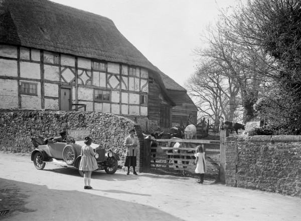 Calcott open tourer, Wantage, Oxfordshire, c1920s. Artist: Bill Brunell.