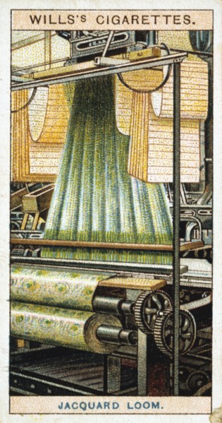 Jacquard power loom, 1915. Artist: Anon