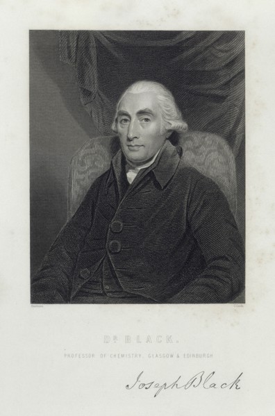 Joseph Black, Scottish chemist, c1780s. Artist: C Cooke