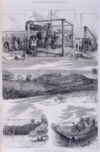 Solar Eclipse Observatory, Nicobar Islands, c1875. Artist: Unknown