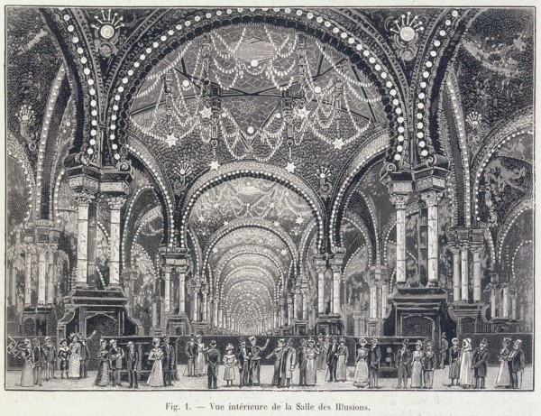 'La Salle des Illusions', Paris, September 1900. Artist: Unknown